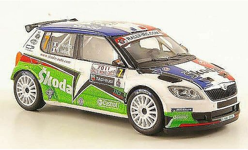 Skoda Fabia S2000 1/43 Abrex No.7 Vouilloz/Veillas Rally Monte Carlo 2011 modellini auto