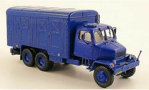 Praga V3S Kasten 1/43 Abrex furgone blu modellini auto
