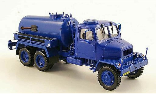 Praga V3S Tankwagen 1/43 Abrex Tank blu modellini auto