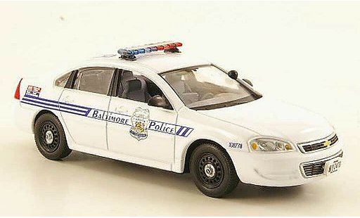 Chevrolet Impala police 1/43 First Response 2011 Baltimore Maryland modellini auto