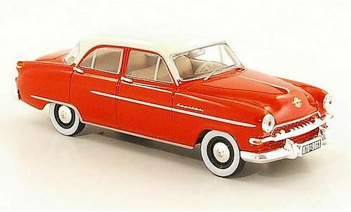 Opel Kapitan 1954 1/43 Starline rosso/bianco modellini auto