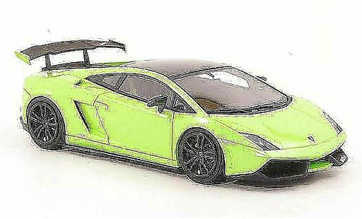 Lamborghini Gallardo LP570-4 1/43 Look Smart Super Trofeo Stradale verde/nero modellini auto