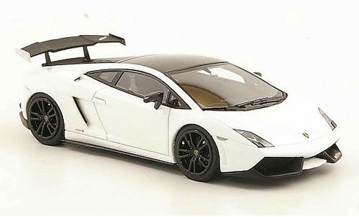 Lamborghini Gallardo LP570-4 1/43 Look Smart Super Trofeo Stradale bianco/nero modellini auto