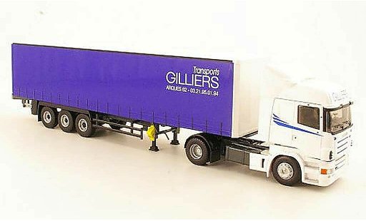 Scania Serie R Highline 1/43 Eligor HighlineTransports Gilliers Gardinenplanen-SZ modellini auto