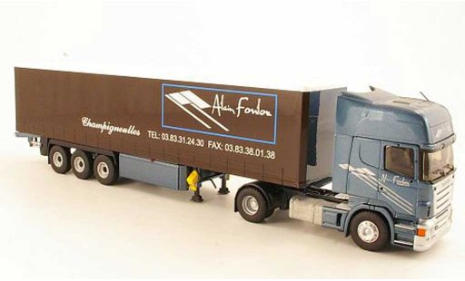 Scania Serie R Topline 1/43 Eligor Alain Foulon Gardinenplanen-SZ modellini auto