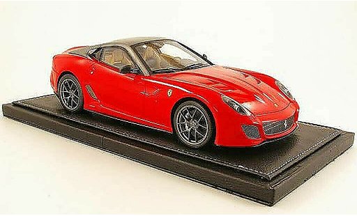 Ferrari 599 GTO 1/18 BBR Models rosso/grigio modellini auto