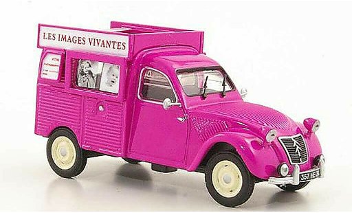 Citroen 2CV Fourgonnette 1/43 Eligor AZU Special Les Images Vivantes modellini auto