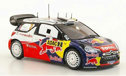 DS Automobiles DS3 WRC 2011 1/43 Spark No.2 S.Ogier / J.Ingrassia Rally Germania modellini auto