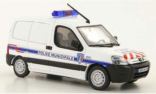 Peugeot Partner Base 1/43 Eligor furgone Police Municipale d'Izon (F) Polizia modellini auto