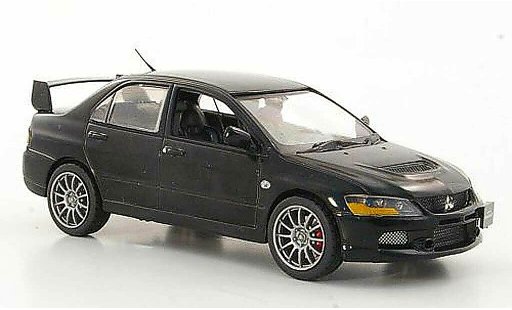 Mitsubishi Lancer Evolution IX 1/43 Vitesse nero RHD 2006 modellini auto