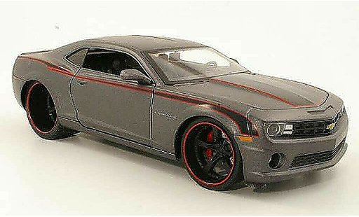Chevrolet Camaro SS 1/18 Jada Toys grigio/nero 2010 modellini auto