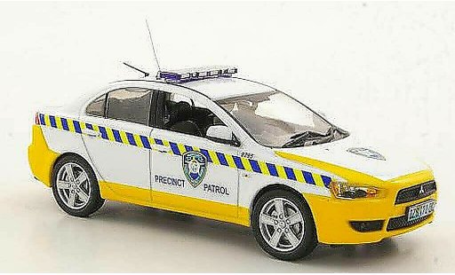 Mitsubishi Lancer Base 1/43 Vitesse Precinct Patrol Polizia Sudafrika RHD 2009 modellini auto