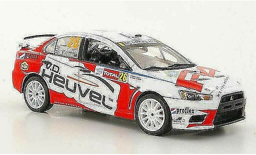 Mitsubishi Lancer Evolution IX 1/43 Vitesse R4 No.26 J.v.d.Heuvel / M.Kolman Rally Ypern 2011 modellini auto