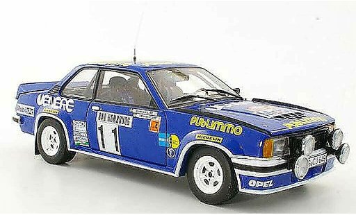 Opel Ascona B 400 1/18 Sun Star No.11 Publimmo A.Kullang / .Berglund Rally Monte Carlo 1981 modellini auto