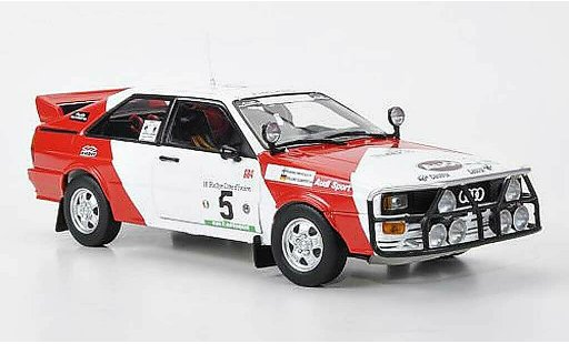 Audi Quattro rallye 1/18 Sun Star No.2 Marlboro H.Mikkola/RGumpert Rally Elfenbeinkuste 1982 modellini auto