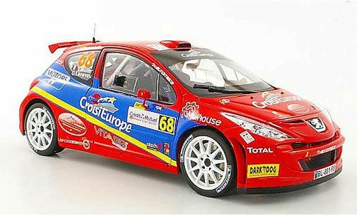 Peugeot 207 S2000 1/18 Sun Star No.68 Y.Muller / G.Leneveu Rally de France-Alsace 2011 modellini auto