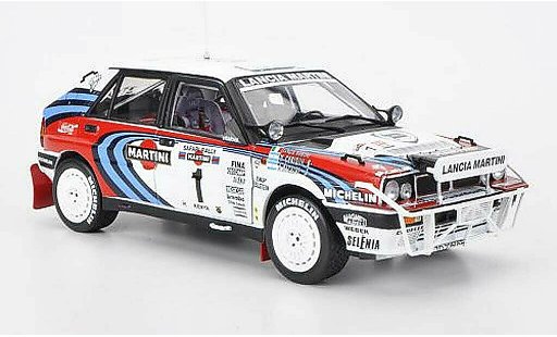 Lancia Delta HF Integrale 1/18 Sun Star 16V No.1 Martini J.Recalde/M.Christie Safari Rally 1991 modellini auto