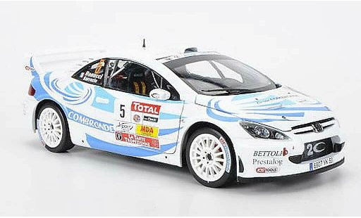 Peugeot 307 WRC 1/18 Sun Star No.5 Combronde S.Sarrazin/J.Renucci Rally du Var 2011 modellini auto