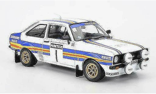 Ford Escort RS 1800 1/18 Sun Star No.1 rothmans Mintex Internatinal Rally 1981 P.Airikkala/P.Short modellini auto