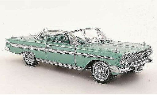 Chevrolet Impala Coupe 1/18 Sun Star 1961 Sport grigio verde/bianco modellini auto