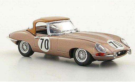 Jaguar E-Type 1961 1/43 Best Hardtop No.70 T.Fleming Nassau modellini auto