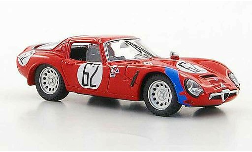 Alfa Romeo Giulia TZ2 1/43 Best No.62 Bianchi / Consten Sebring 1966 modellini auto