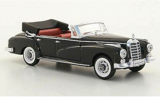 Mercedes 300 Cabriolet 1/43 Rio Cabrio (W 189) nero 1958 modellini auto