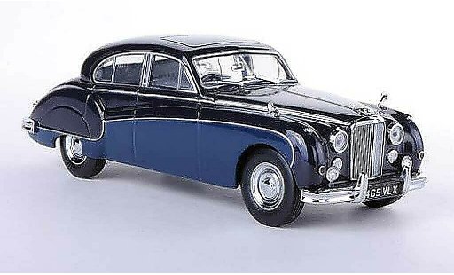 Jaguar MK 8 1/43 Oxford MkVIII nero/blu RHD modellini auto
