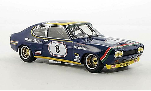 Ford Capri RS 2600 1/43 Trofeu MkI No.8 B.Muir Super Sports 200 Silverstone 1972 modellini auto
