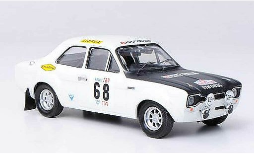 Ford Escort MK1 1/43 Trofeu 1600 TC No.68 Autobar T.Fall / H.Liddon Rally Portugal 1970 modellini auto