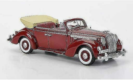 Opel Admiral Vorkrieg 1/43 Neo Cabrio rosso 1938 modellini auto