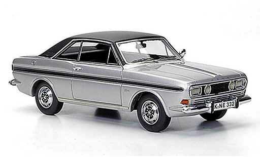 Ford Taunus 15M 1/43 Neo P6 Coupe grigio /nero modellini auto