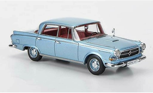 Borgward P100 berline 1/43 Neo blu 1960 modellini auto