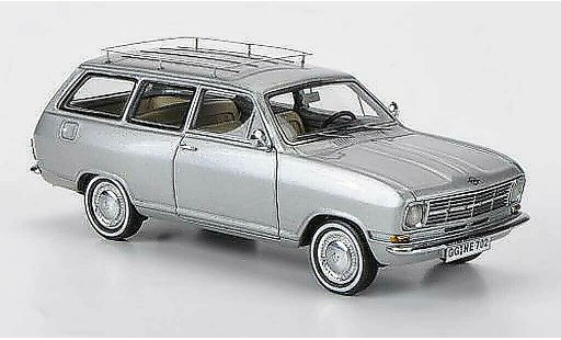 Opel Kadett B B 1/43 Neo Caravan grigio 1971 modellini auto