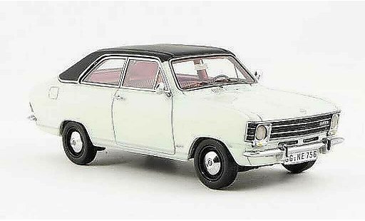 Opel Olympia A 1/43 Neo LS bianco/nero 2-Turer 1970 modellini auto