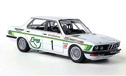 Bmw 528 etcc 1/43 Neo i (E28) No.1 Enny Eggenberger Motorsport H.Kelleners / U.Grano 1982 modellini auto