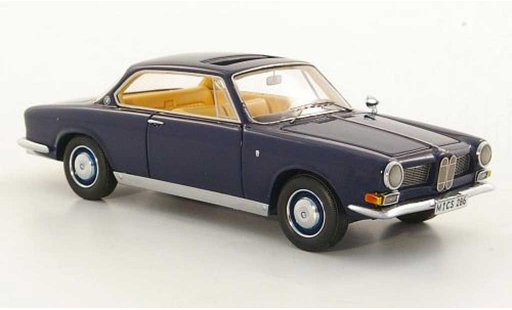 Bmw 3200 cs bertone 1/43 Neo blu 1961 modellini auto