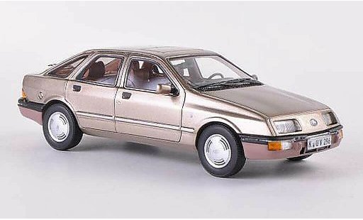 Ford Sierra Ghia 1/43 Neo MkI beige 5-Turer 1982 modellini auto
