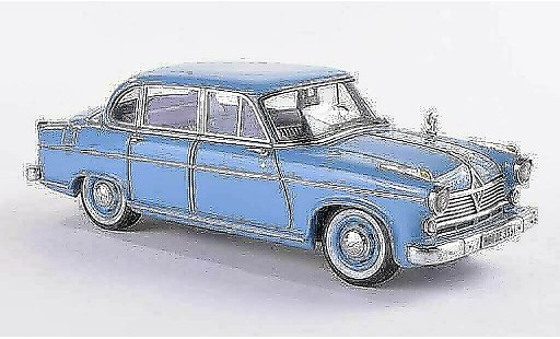 Borgward Hansa 2400 pullman 1/43 Neo blu 1955 modellini auto