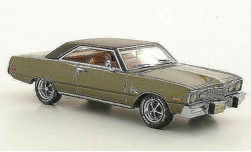 Dodge Dart 1973 1/43 Neo Swinger grigioverde/nero modellini auto