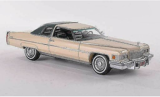 Cadillac Deville Sedan 1/43 Neo 1976 beige/opacogrigioverde modellini auto