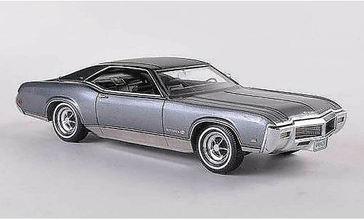 Buick Riviera Grand Sport 1/43 Neo 1969 GS grigio/opaco nero modellini auto