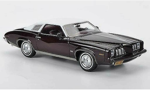 Pontiac Grand Am Base 1/43 Neo 2-portes Coupe rosso/opacobianco 1973 modellini auto