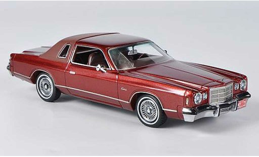 Dodge Charger 1976 1/43 Neo Mk.IV rosso/rosso modellini auto