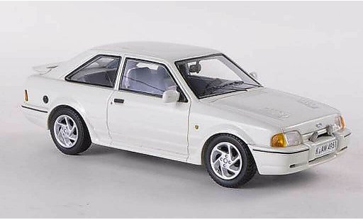 Ford Escort MK4 1/43 Neo Turbo bianco 1986 modellini auto