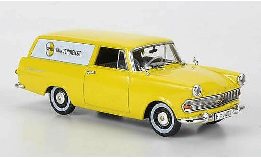 Opel Rekord P2 1/43 Starline Caravan Kundendienst 1960 modellini auto