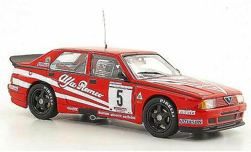 Alfa Romeo 75 evoluzione 1/43 M4 No.5 M.Alboreto Rally Monza 1988 modellini auto