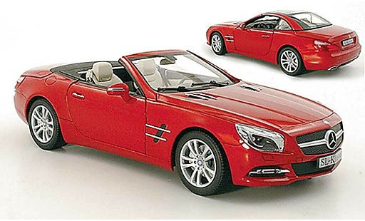 Mercedes Classe SL Base 1/18 Norev (R231) rosso 2012 modellini auto