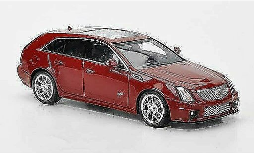 Cadillac CTS-V Station Wagon 1/43 Luxury Collectibles Sport rosso 2011 modellini auto