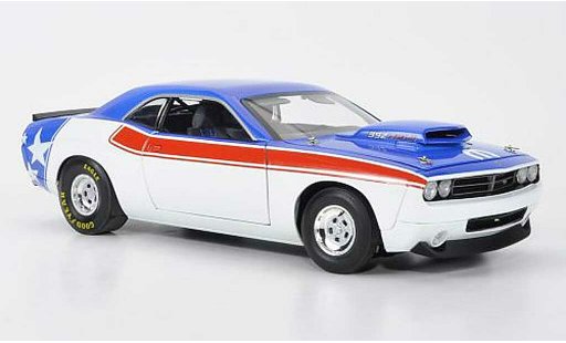 Dodge Challenger 2008 1/18 Fairfield Mint Super Stock Concept rosso/bianco/blu modellini auto